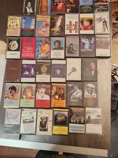 Huge Lot Of Vintage Cassette Types 38 Various Artists And Many Styles