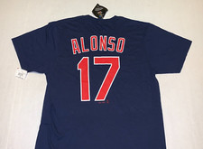 Yonder Alonso #17 Cleveland Indians MLB Baseball Jersey T-Shirt New! MEDIUM