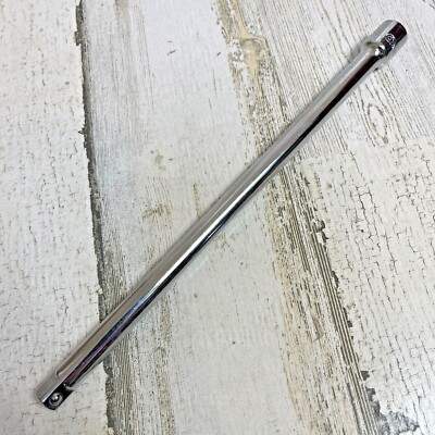 NOS Allen 3/8'' Drive Chrome 10  Long Socket Extension 11912