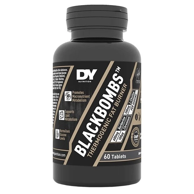DY NUTRITION Dorian Yates Blackbombs 60 Tabletten Diät