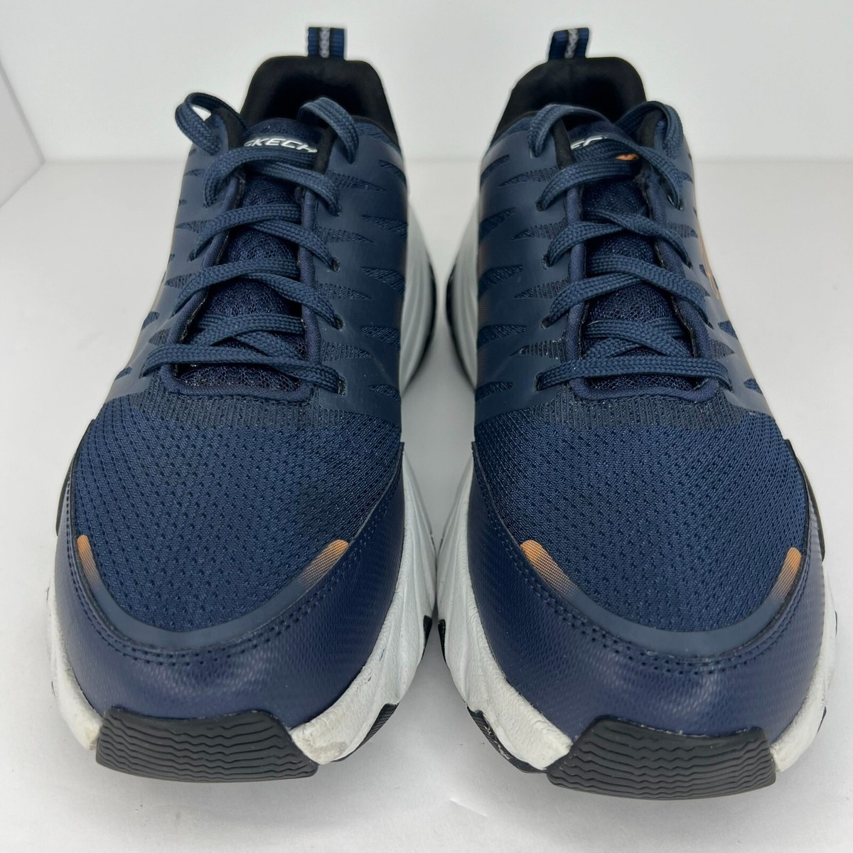 shi-ba です。 Skechers Mens 237255 Blue Glide Step Trail Leather Size 8.5