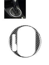 Gloss Real Carbon Fiber Center Gear Shift Frame Trim Cover Fits 12-19 Beetle