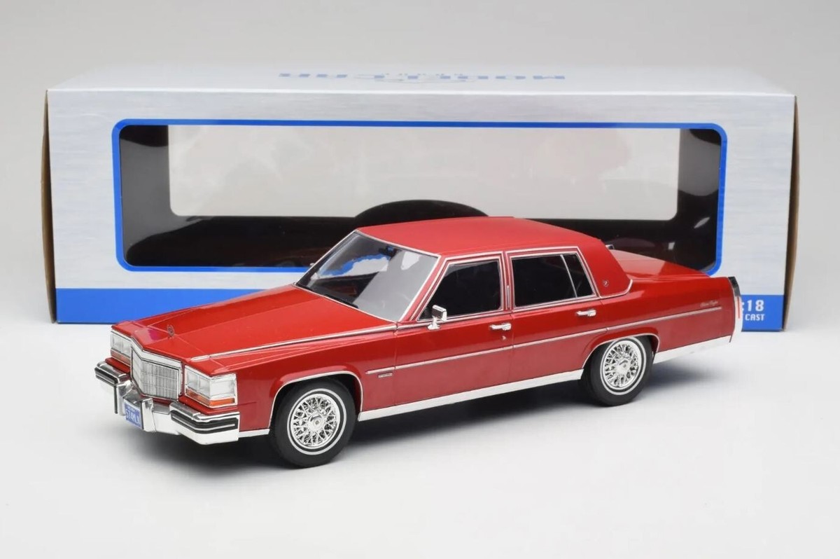 ModelCarGroup Cadillac Fleetwood Brougham 1982 - 1/18 - Rouge Foncé - MCG18251