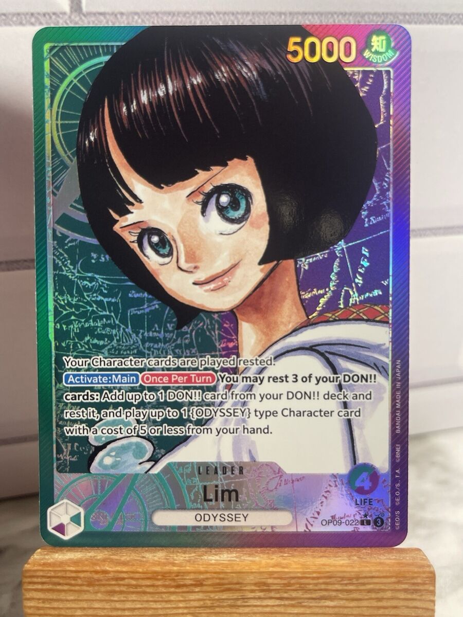 ONE PIECE TCG: Lim OP09-022 Leader Parallel Alt Art | eBay ONE PIECE TCG: Lim OP09-022 Leader Parallel Alt Art | eBay