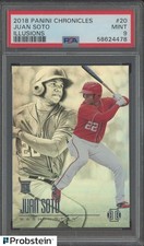 2018 Panini Chronicles Illusions #20 Juan Soto Nationals RC Rookie PSA 9