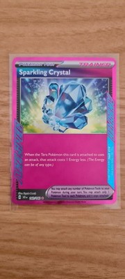 Pokémon ASS Karte Funkelnder Kristall / Sparkling Crystal 142/142 SCR 142 NM ENG