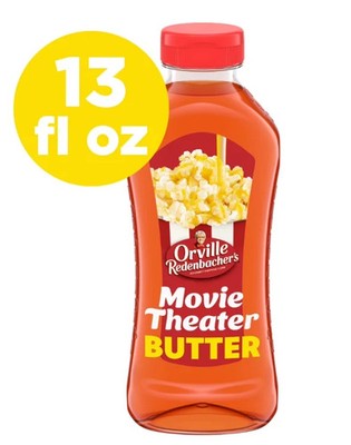 Orville Redenbacher's Movie Theater Butter Flavored Topping Oil, 13 fl oz.