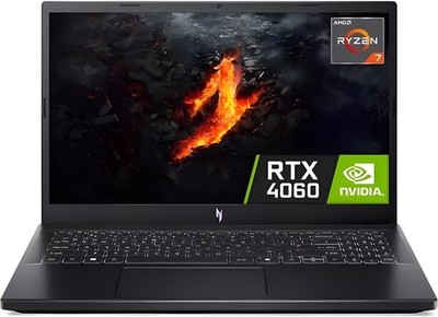 Acer Nitro V 15 Gaming Laptop 16GB NVIDIA RTX 4060 8GB Ryzen 7 7735HS 512GB 15''