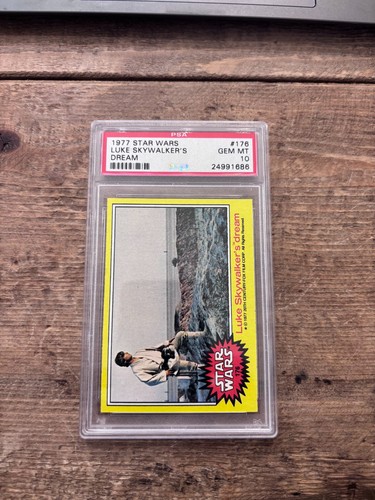 1977 Star Wars Topps # 176 Luke Skywalker's Dream PSA 10 NO RESERVE