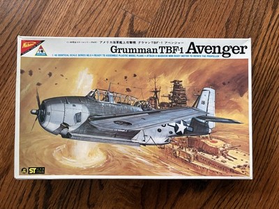 NEW IN BOX! 1/48 Nichimo Grumman TBF-1  Avenger  Kit
