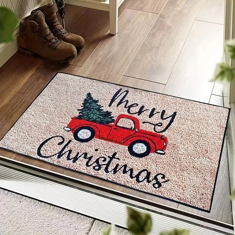 Weihnachts Fußmatte | Merry Christmas | 40×60 / 50×80 cm | Rutschfest - Bild 3 von 4