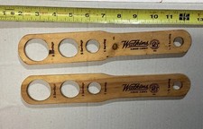 Vintage Set Of (2 )Watkins Wooden 10 3/4&rdquo; Spaghetti Serving Size Measuring Tools