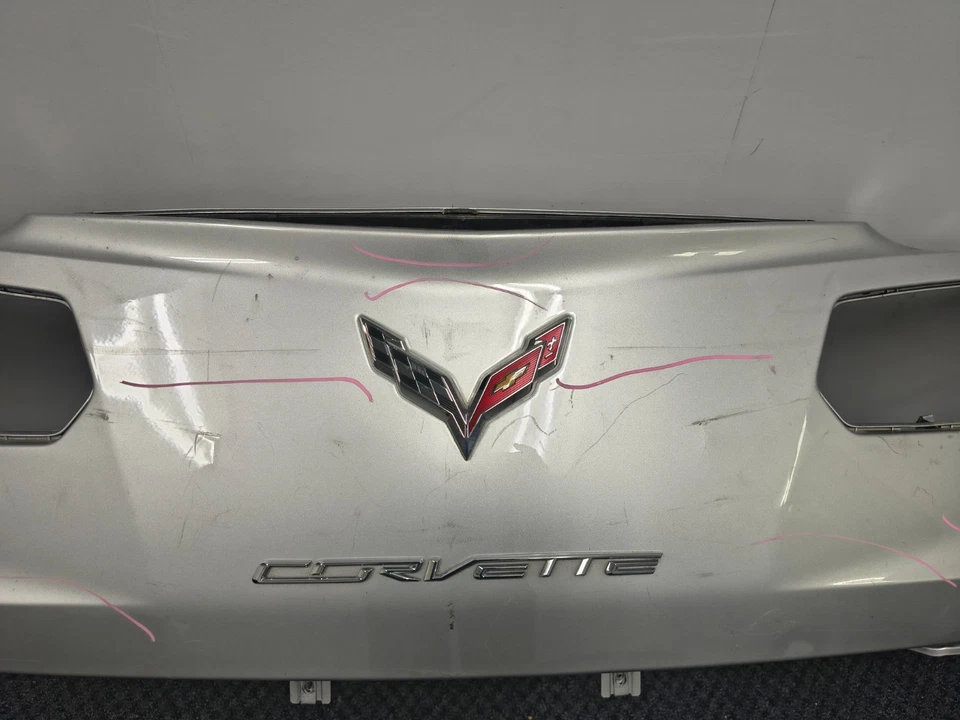 2015 - 2019 Chevrolet Corvette C7 Rear Bumper Cover Panel 84411650 OEM - Image 2 of 4