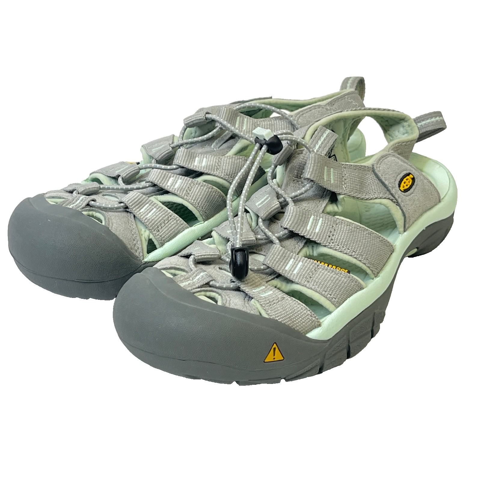 Sandali impermeabili Keen Newport H2 donna 9 5 grigio verde nuovi senza scatola escursionismo sport acquatici