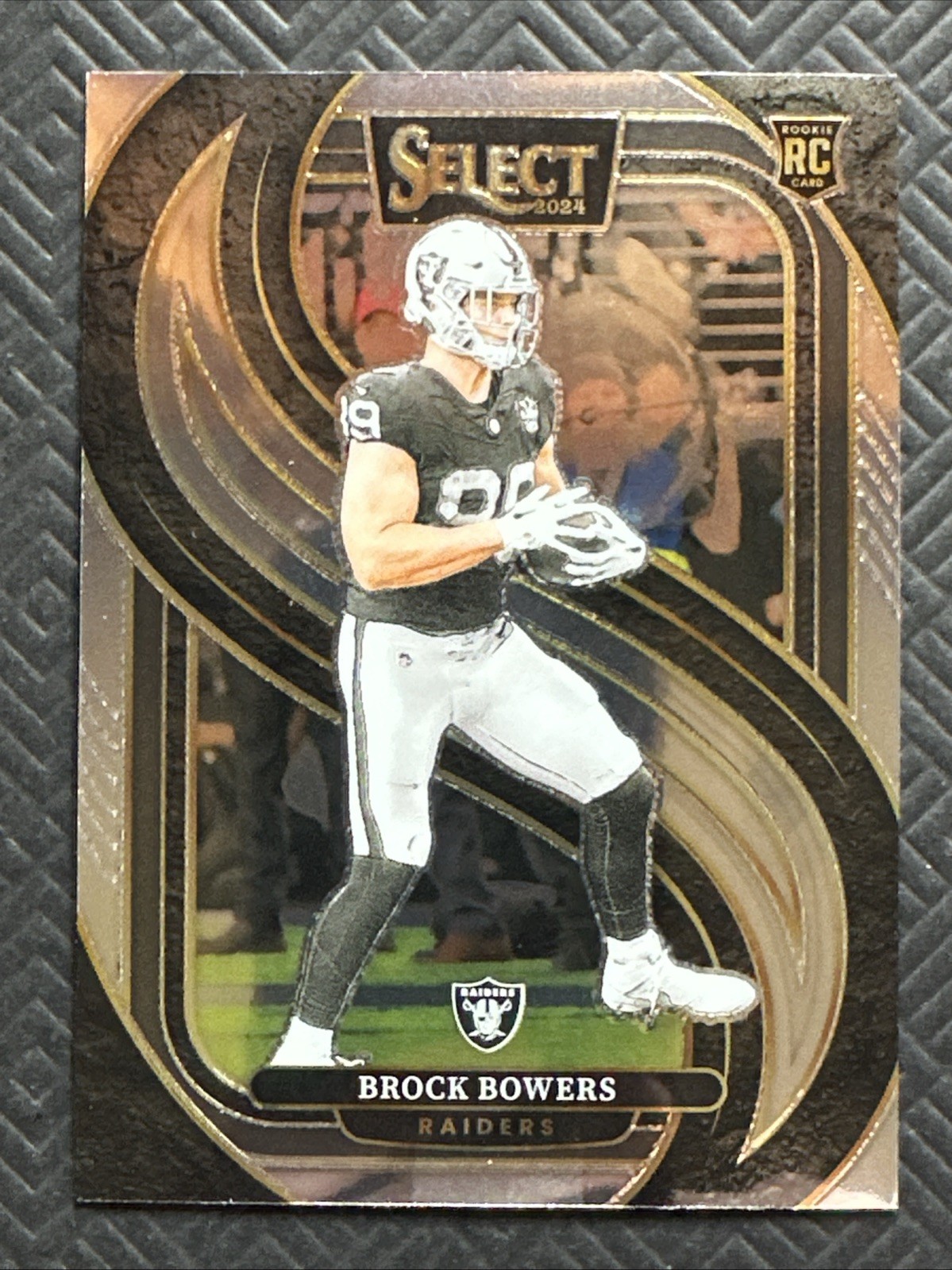 2024 Panini Select - Premier Level Brock Bowers #118 (RC) Raiders