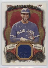 2024 Topps Allen & Ginter Relics A George Springer #AGR-GSP 1gn8