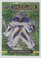 2021-22 Upper Deck Series 2 Dazzlers Green Jordan Binnington #DZ-90 0y8