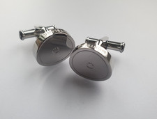 Spinki do mankietów Montblanc ze stali nierdzewnej