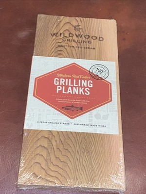 Wildwood Western Red Cedar Grilling Planks 2 - 5'' x 11'' planks