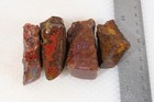 Morocco Kerrouchen Seam Agate 10.4 oz lapidary faced rough Lot C2 — photo 2