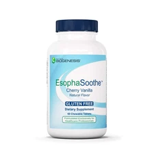 Nutra Biogenesis - Esophasoothe Chewable Tablets - Cherry Vanilla Flavor, Gluten