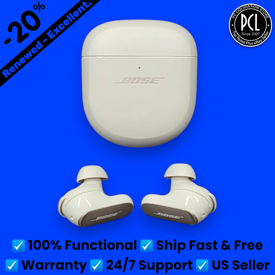✅ Cuffie Bose QuietComfort Auricolari II Bianco 【Wireless】 【Cancellazione del Rumore】 ✅