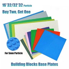 Placas base placa de construcción 16/32x32 placa base rejilla para bricolaje construcciones de ladrillos