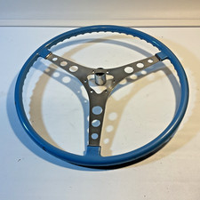 1958 1959 1960 1961 1962 Chevy Corvette Steering Wheel Orig Blue Vintage C-1