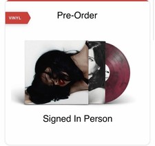 NESSA BARRETT Signed Tough Love LP Cherry Venom Vinyl Record Fingerprints 09/25