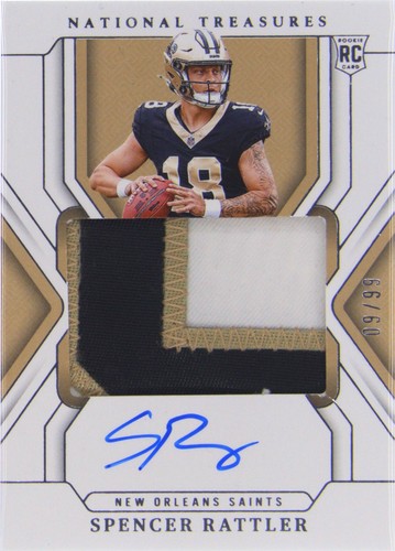 Cam Spencer Rookie 2024-25 Panini National Treasures /49 Patch 