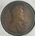 1909 VDB Lincoln Wheat Cent Semi Key Date