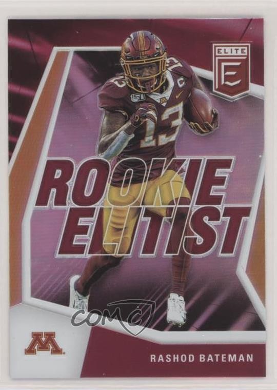 2021 Panini Donruss Elite Rookie Elitist Rashod Bateman #RE15 RC 0hb3