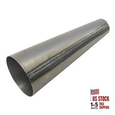 Patriot Exhaust H7327 Megaphone Exhaust Tip Silver