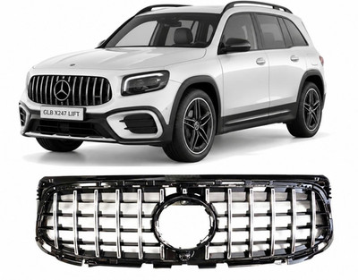   Kühlergrill Panamericana AMG GT OPTIK CHROM FÜR MERCEDES X247 GLB MOPF 2023+  