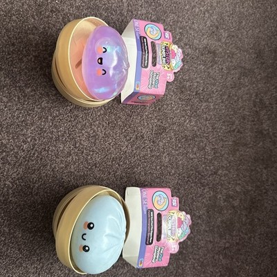 2x Crazy Fun Mystery Dumpling Squishies - Purple Holographic Collection.