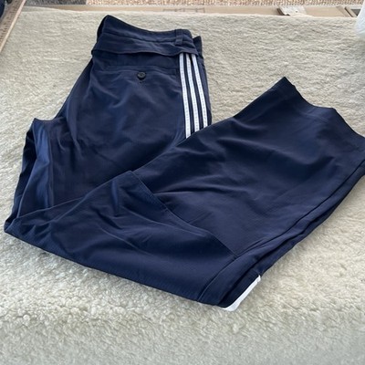 Adidas Golf Pants Men s 30x30 ClimaCool Vented Flat Front Performance Navy, Blue