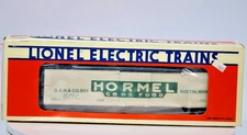 Lionel "HORMEL GOOD FOOD" Billboard Reefer, O Gauge, 6-19532 OG Box 1:48 Scale