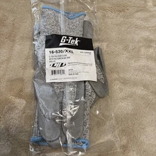 (2 Pair) PIP G-Tek 16-530 XXL PolyKor Polyurethan Cut Resistant ANSI A4
