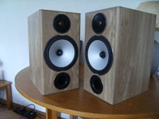 Monitor Audio Bronze BX2 Bookshelf Speakers, Ash