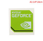 NVIDIA GEFORCE Sticker 1 pezzo Adesivo Laptop Logo Nuovo Edizione Verde