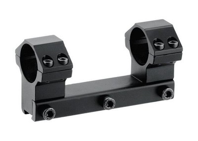 Leapers Accushot 1-Pc Mount w/1'' Rings, High, 11mm Dovetail