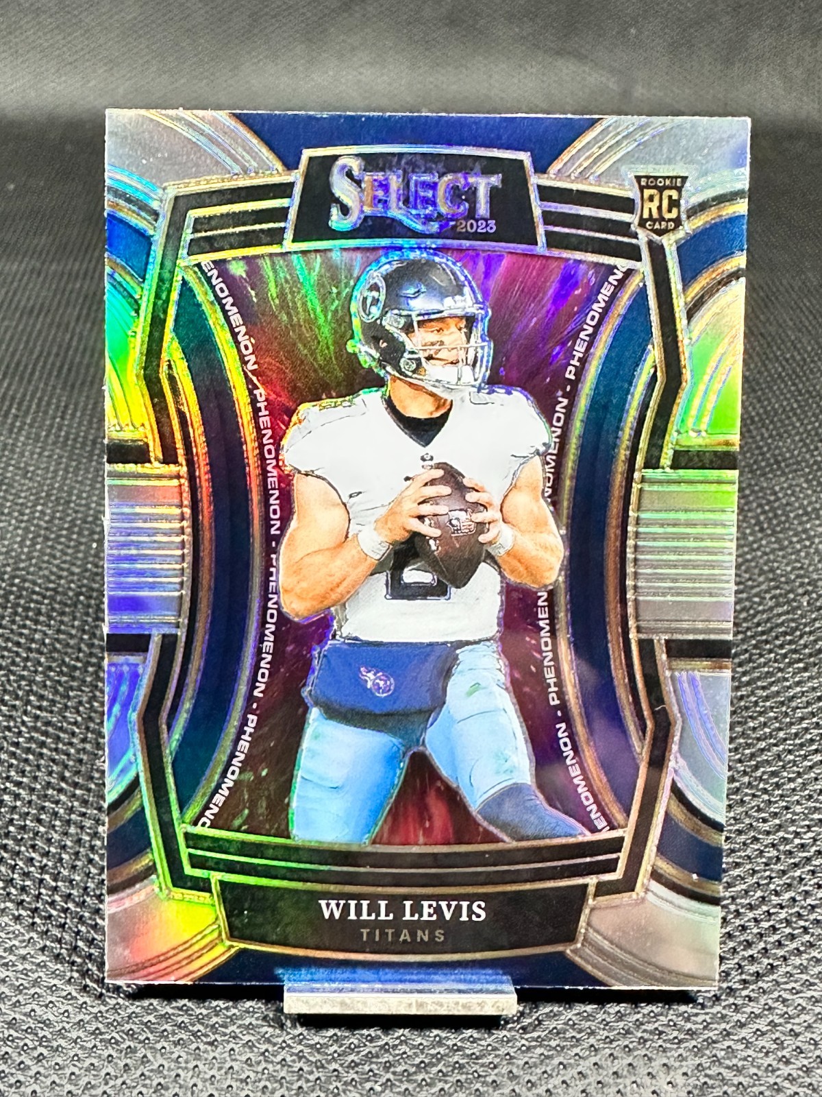 2023 Select Football  WILL LEVIS  Phenomenon Silver Prizm RC #PH-WLE