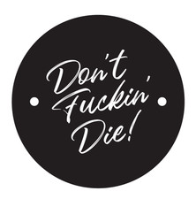 Don't Fuckin Die Points / Timing Cover fits Harley M8 Motor. USA MADE