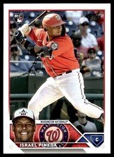 2023 Topps Israel Pineda Rookie Washington Nationals #447