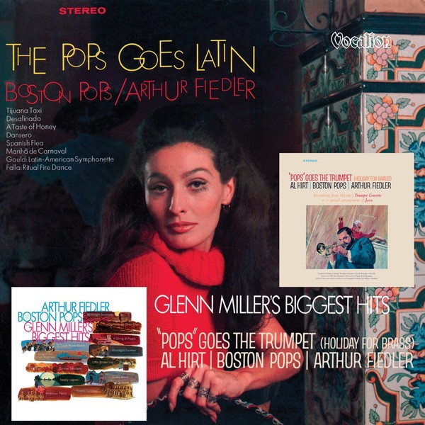 Arthur Fiedler & Al Hirt & Bos Pops Goes The Trumpet,The Pops Goes;L Dcd Neu-image