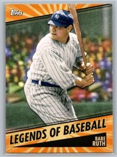 #LOB-1 Babe Ruth 2021 Topps Opening Day Legends of Baseball New York Yankees