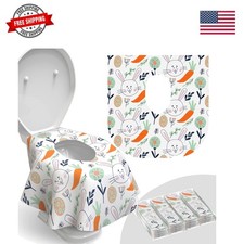Disposable Toilet Seat Cover for Travel 20 Pack with Covers Wrapped in Sets...
