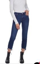 Frame Jeans Le High Straight Distressed Blue Ankle Blogger Fav Women  s Size 26