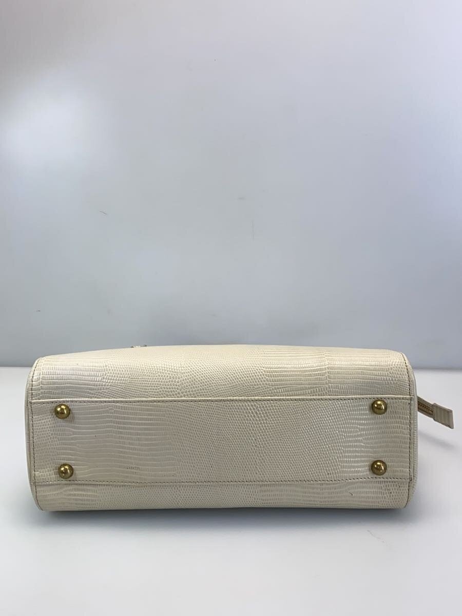 TOFF&LOADSTONE Handbag Leather CRM Jolly Lizard View 4