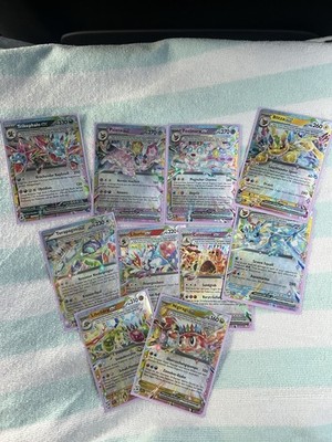 Pokémon Eveelutions und Weitere Karten Set Prismatische Holo